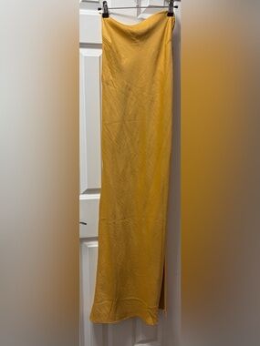 Meshki Mustard Yellow Maxi Dress
